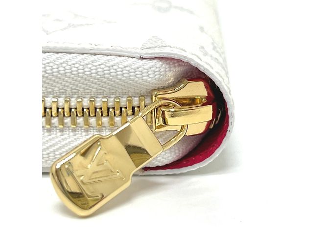 Cartera Zippy Monogram Louis Vuitton Blanco - vista 5