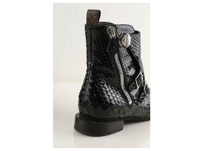 Louis Vuitton Botas de cuero Negro - vista 3