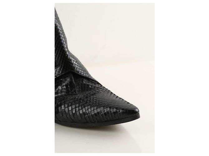 Louis Vuitton Botas de cuero Negro - vista 4