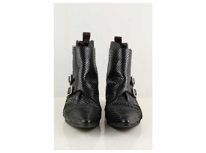Louis Vuitton Botas de cuero Negro - vista 5