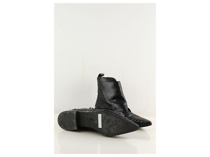Louis Vuitton Botas de cuero Negro - vista 6