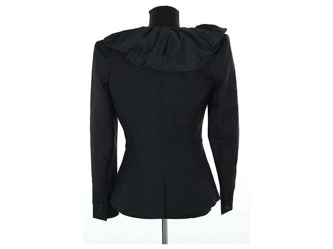 Louis Vuitton Blazer de lana Negro - vista 4