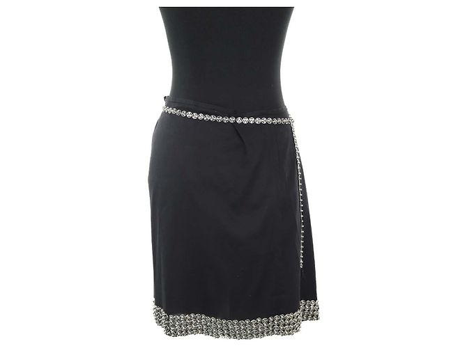 Ann Demeulemeester Mini falda de algodón - vista 3