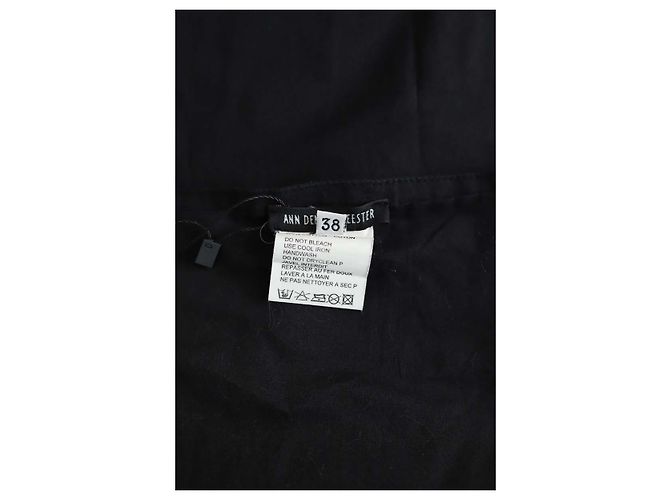 Ann Demeulemeester Mini falda de algodón - vista 5