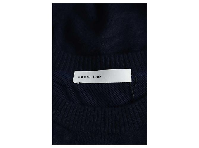 Sacai Vestido de lã - vista 5