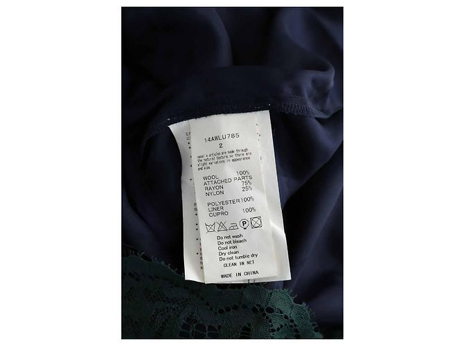 Sacai Vestido de lã - vista 6