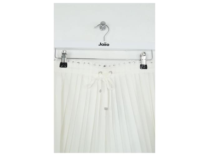 Paco Rabanne Minifalda de algodón Blanco - vista 2