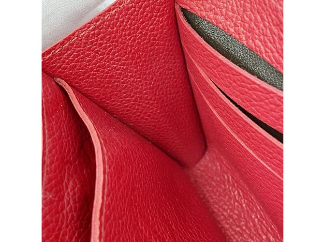 Portafoglio Metis Long Monogram Empreinte Louis Vuitton Rosso - vista 10