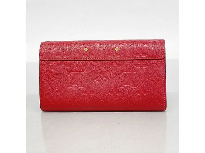 Portafoglio Metis Long Monogram Empreinte Louis Vuitton Rosso - vista 12