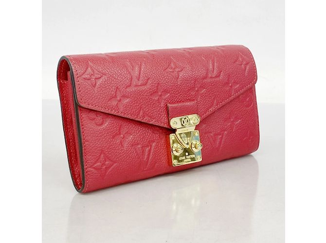 Portafoglio Metis Long Monogram Empreinte Louis Vuitton Rosso - vista 2