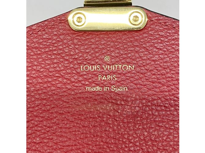 Portafoglio Metis Long Monogram Empreinte Louis Vuitton Rosso - vista 4