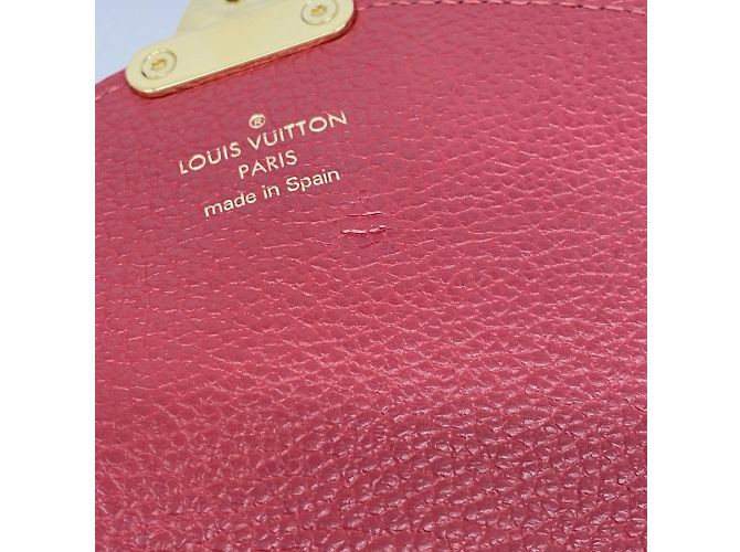 Portafoglio Metis Long Monogram Empreinte Louis Vuitton Rosso - vista 6