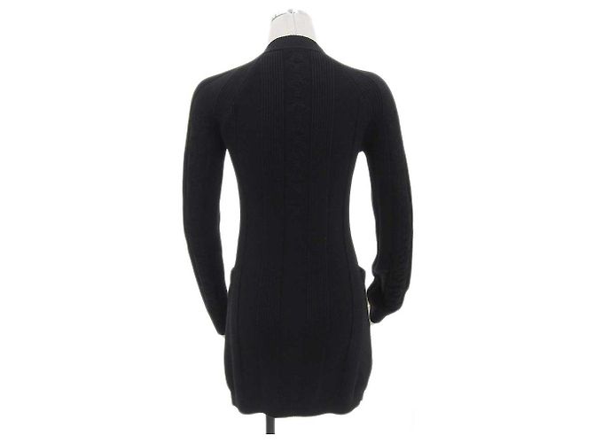 Louis Vuitton Wollcardigan XS Schwarz - Ansicht 2