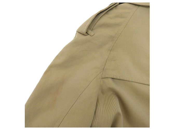 Trench coat de algodón beige para niños Burberry - vista 6