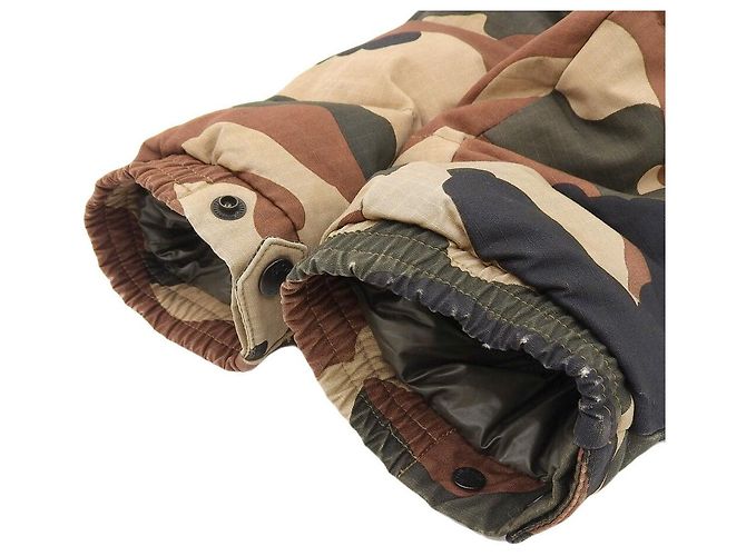 Chaqueta de Plumas Camuflada Moncler Marrón Verde L Castaño Beige - vista 4
