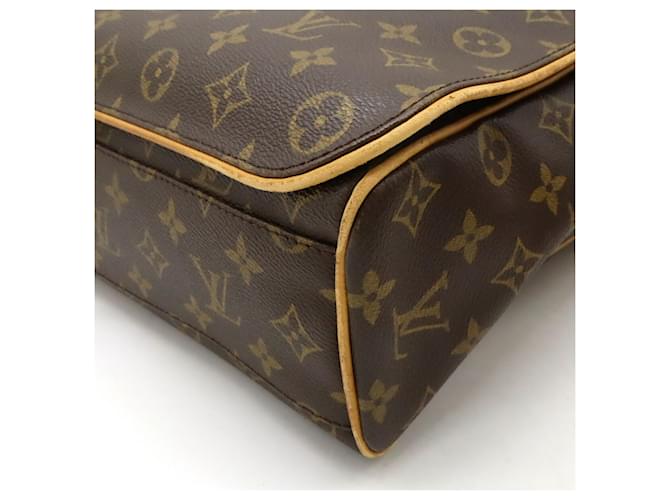 Borsa a Spalla Monogram Abess Louis Vuitton Marrone Monogramma - vista 4