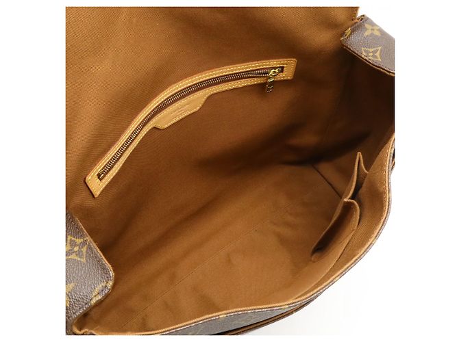 Borsa a Spalla Monogram Abess Louis Vuitton Marrone Monogramma - vista 7