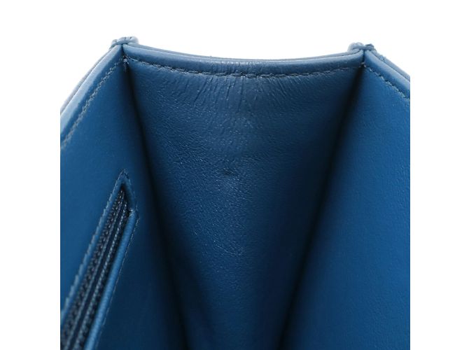 Borsa a Spalla Chanel Matelassé Beauty Rock Blu - vista 8