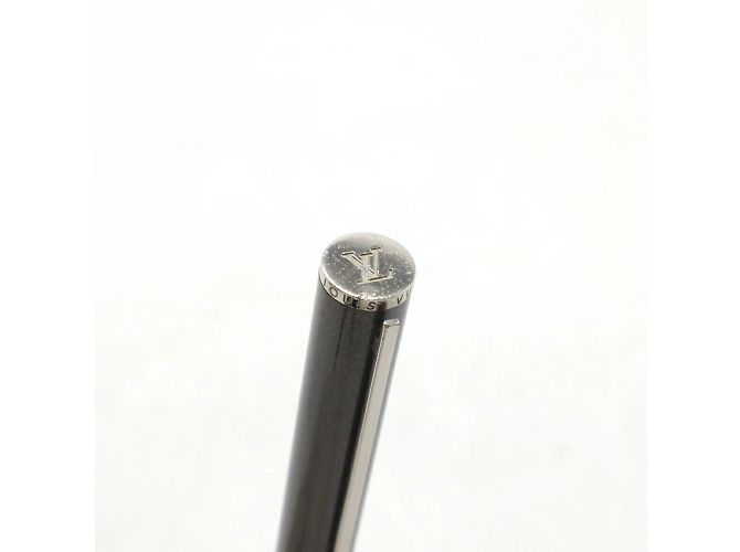 Penna a sfera Louis Vuitton Jet Ligne Marrone Argento - vista 5