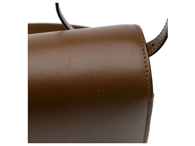 Classic Box Céline Celine Brown Petit Cuir de Veau Boîte Classique - vue 12