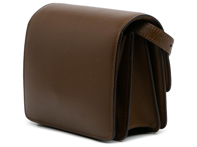 Classic Box Céline Celine Brown Petit Cuir de Veau Boîte Classique - vue 2