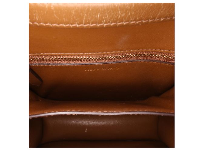 Classic Box Céline Celine Brown Petit Cuir de Veau Boîte Classique - vue 5