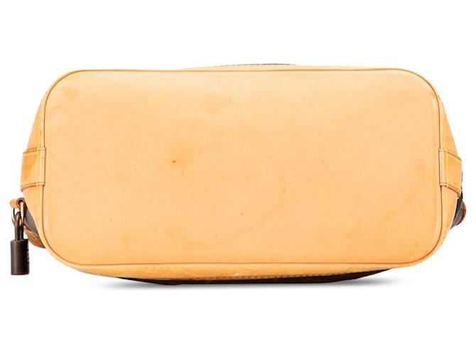 Louis Vuitton Lockit PM Marrone con Monogramma - vista 3
