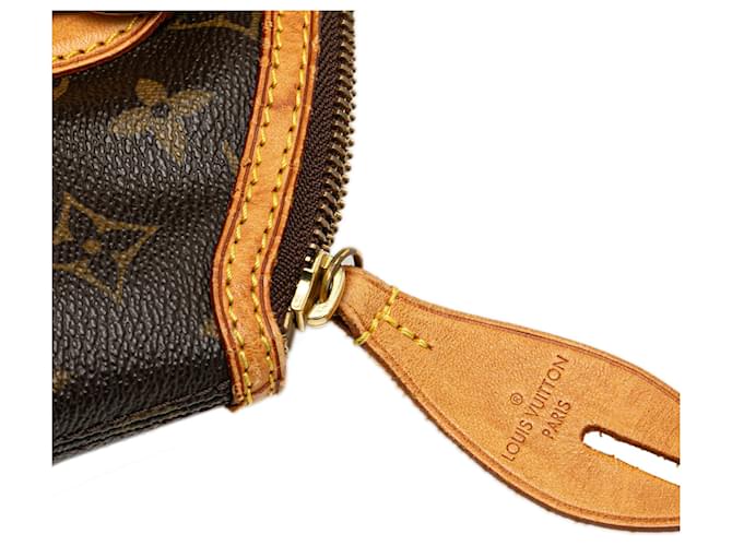 Louis Vuitton Lockit PM Marrone con Monogramma - vista 7