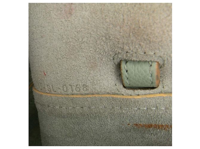 Céline Belt bag in pelle di vitello grana nano Celine Green Verde - vista 5