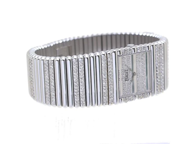 Orologio da uomo Piaget Tradition Square 9131C151 Diamante 18K Oro Bianco - vista 5