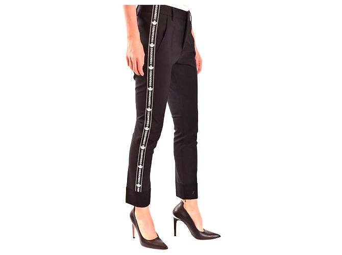 Calças de lã clássicas Dsquared2 - vista 3