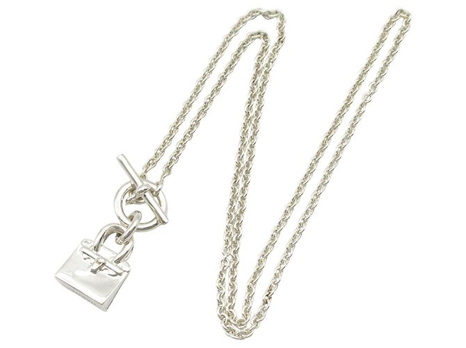 Hermès Collana Hermes Kelly Amulette Argento 925 Metallico - vista 2