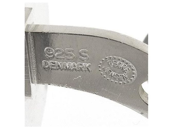 Autre Marque Silbermanschettenknöpfe Georg Jensen SV925 - Ansicht 6