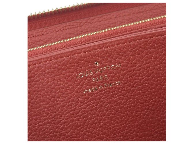 Cartera Zippy Monogram Empreinte Louis Vuitton Roja - vista 8