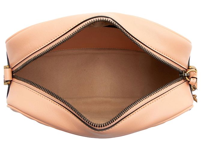 Borsa a spalla piccola Gucci Matelassé in pelle GG Marmont verticale con anello - vista 7