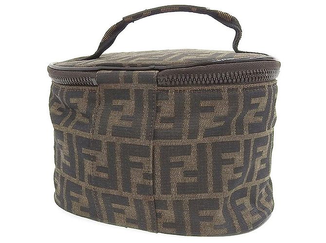 Fendi Canvas Vanity-Handtasche Braun - Ansicht 2