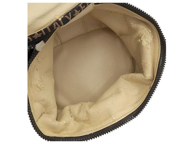 Fendi Canvas Vanity-Handtasche Braun - Ansicht 3