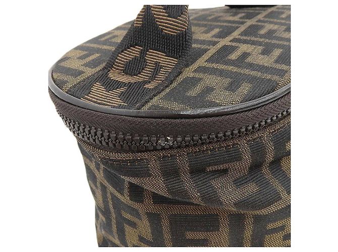 Fendi Canvas Vanity-Handtasche Braun - Ansicht 6