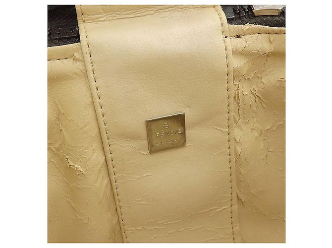 Fendi Canvas Vanity-Handtasche Braun - Ansicht 8