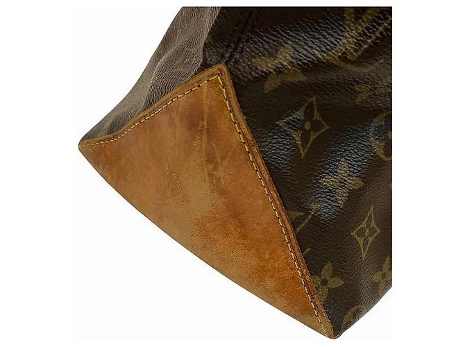 Borsa Cabas Mezzo Monogram 2way di Louis Vuitton Marrone - vista 5