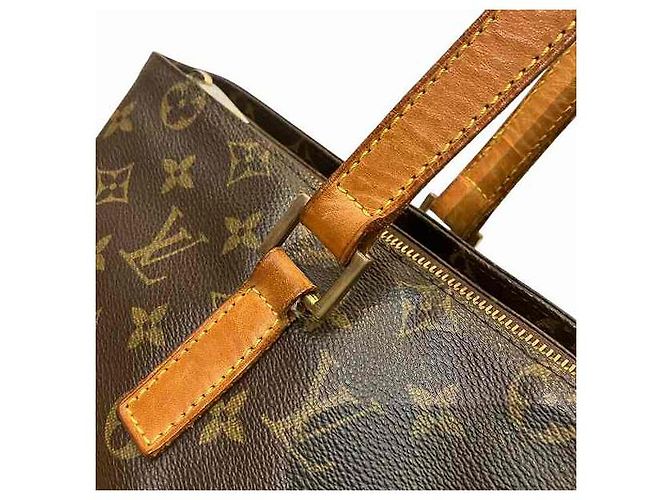 Borsa Cabas Mezzo Monogram 2way di Louis Vuitton Marrone - vista 7