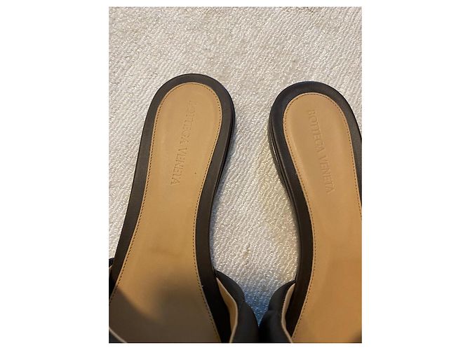 Sandali imbottiti Bottega Veneta Cassette 39 Marrone - vista 7