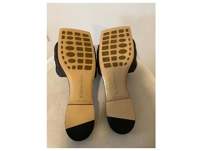 Sandali imbottiti Bottega Veneta Cassette 39 Marrone - vista 8