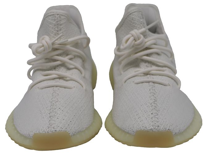 Baskets Adidas x Yeezy Boost 350 V2 en coton crème - vista 2
