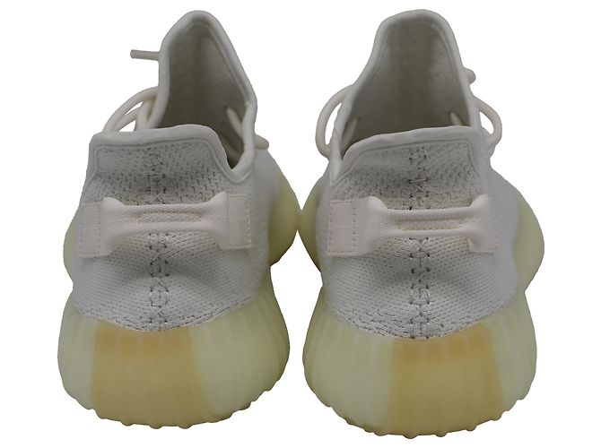 Baskets Adidas x Yeezy Boost 350 V2 en coton crème - vista 3