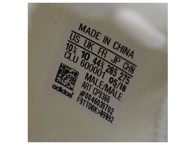 Baskets Adidas x Yeezy Boost 350 V2 en coton crème - vista 8