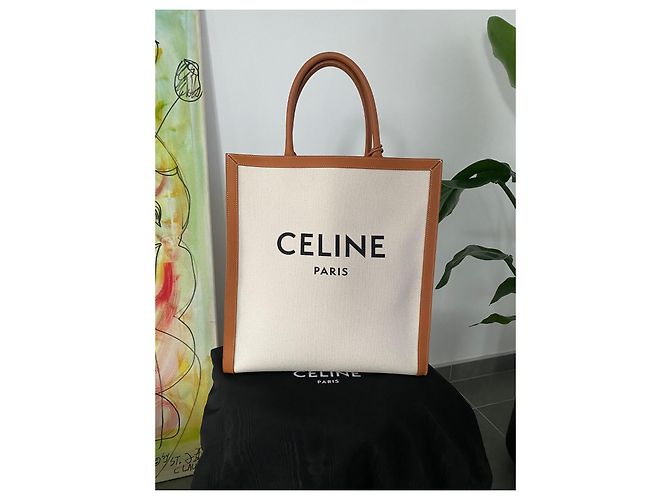 All Soft Céline Triomphe Canvas Tote Shopper - view 2