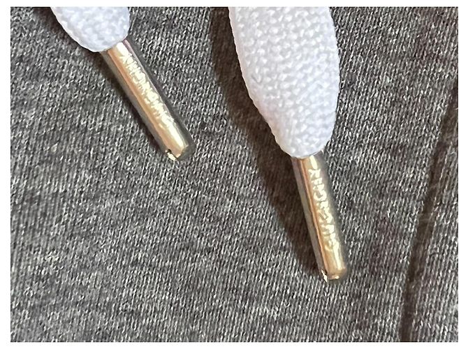 Pantalon de jogging Givenchy gris en coton 9m - vue 10