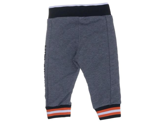 Pantalon de jogging Givenchy gris en coton 9m - vue 2