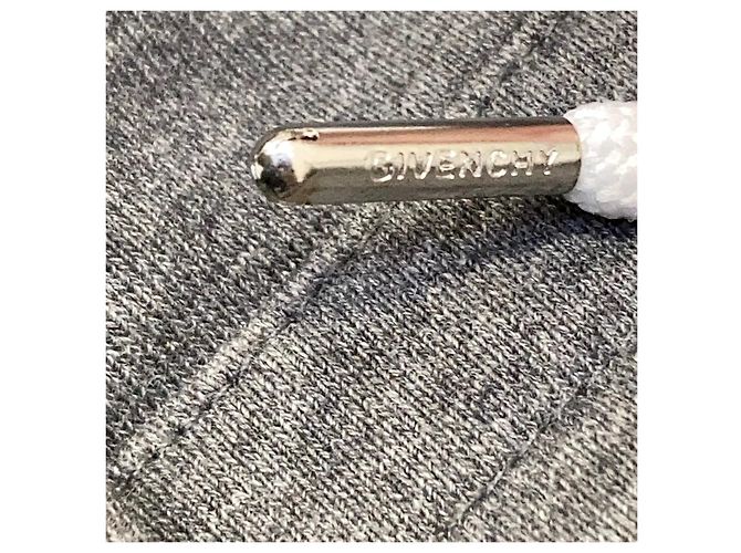 Pantalon de jogging Givenchy gris en coton 9m - vue 9